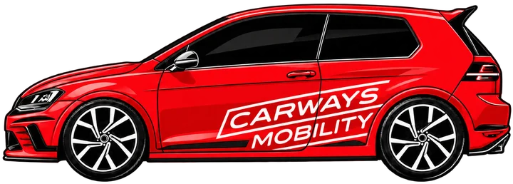 Golf GTI rojo de Carways Mobility
