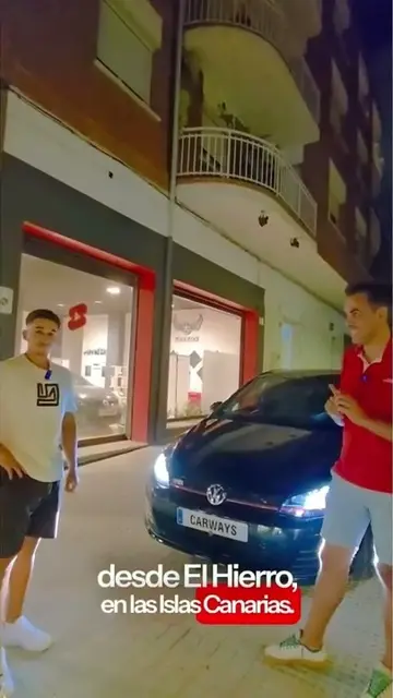 Entrega del Golf GTI Performance de Samir