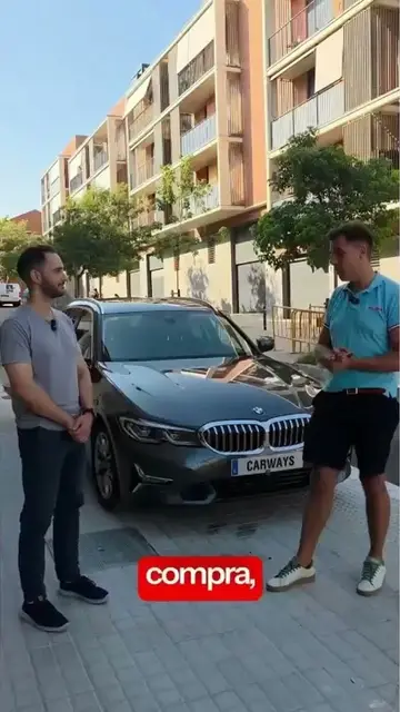 Entrega del BMW 320i Touring de Rolando